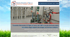 Desktop Screenshot of colombo-impianti.it